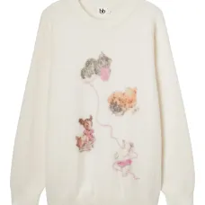 Свитер с графичным принтом Свитер с графичным принтом