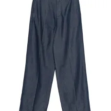 Джинсы со складками