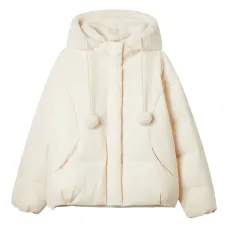 Куртка с капюшоном и искусственным мехом