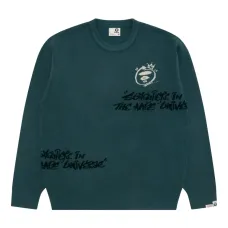 Свитер с круглым вырезом