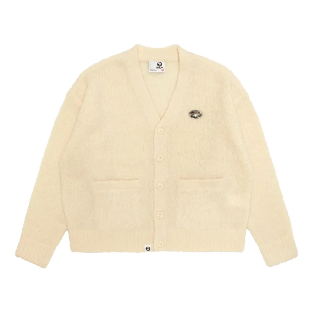 Кардиган с накладными карманами