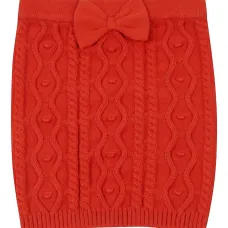 Юбка фактурной вязки