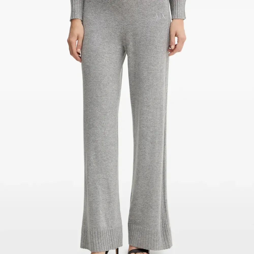 Трикотажные брюки с логотипом