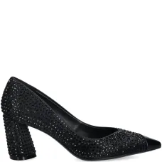 Декорированные туфли на блочном каблуке