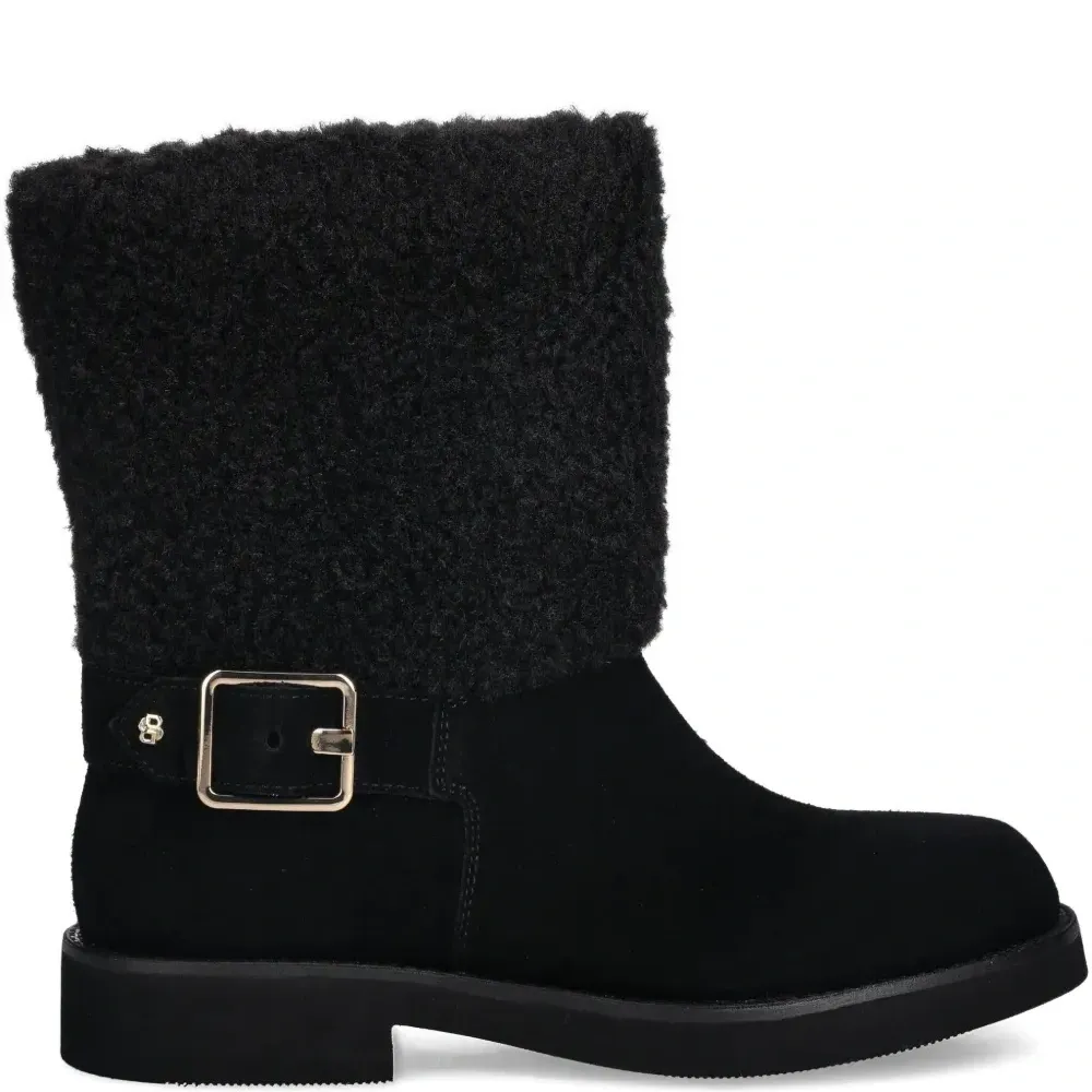 Ботинки с пряжкой