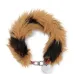 Аксессуар из искусственного меха с подвеской