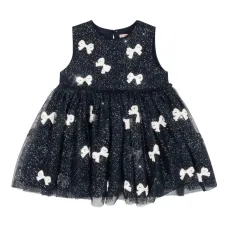 Платье с бантом