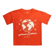 Футболка Mini Rodini Society с принтом