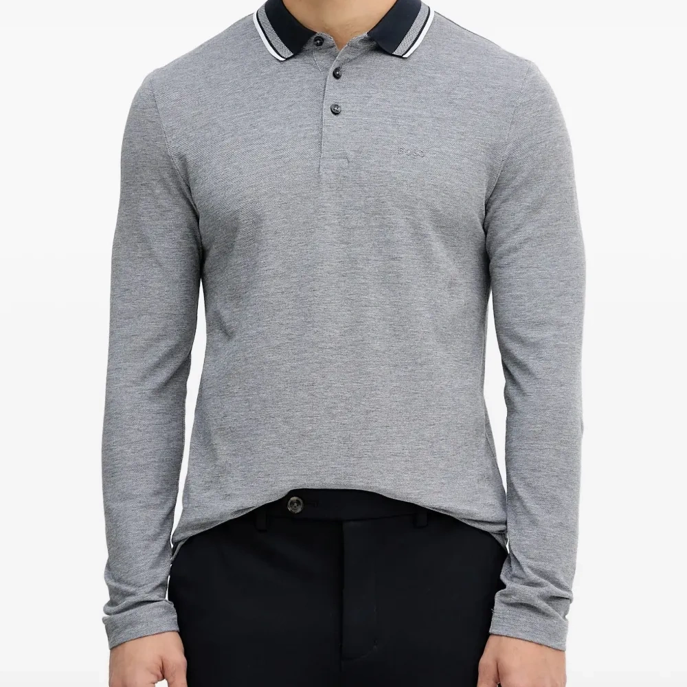 Рубашка поло с длинными рукавами