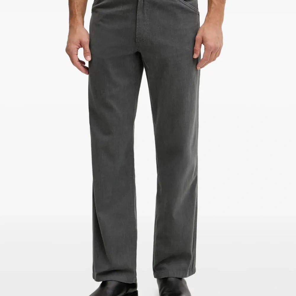 Джинсы с нашивкой-логотипом