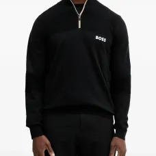 Свитер на молнии с логотипом