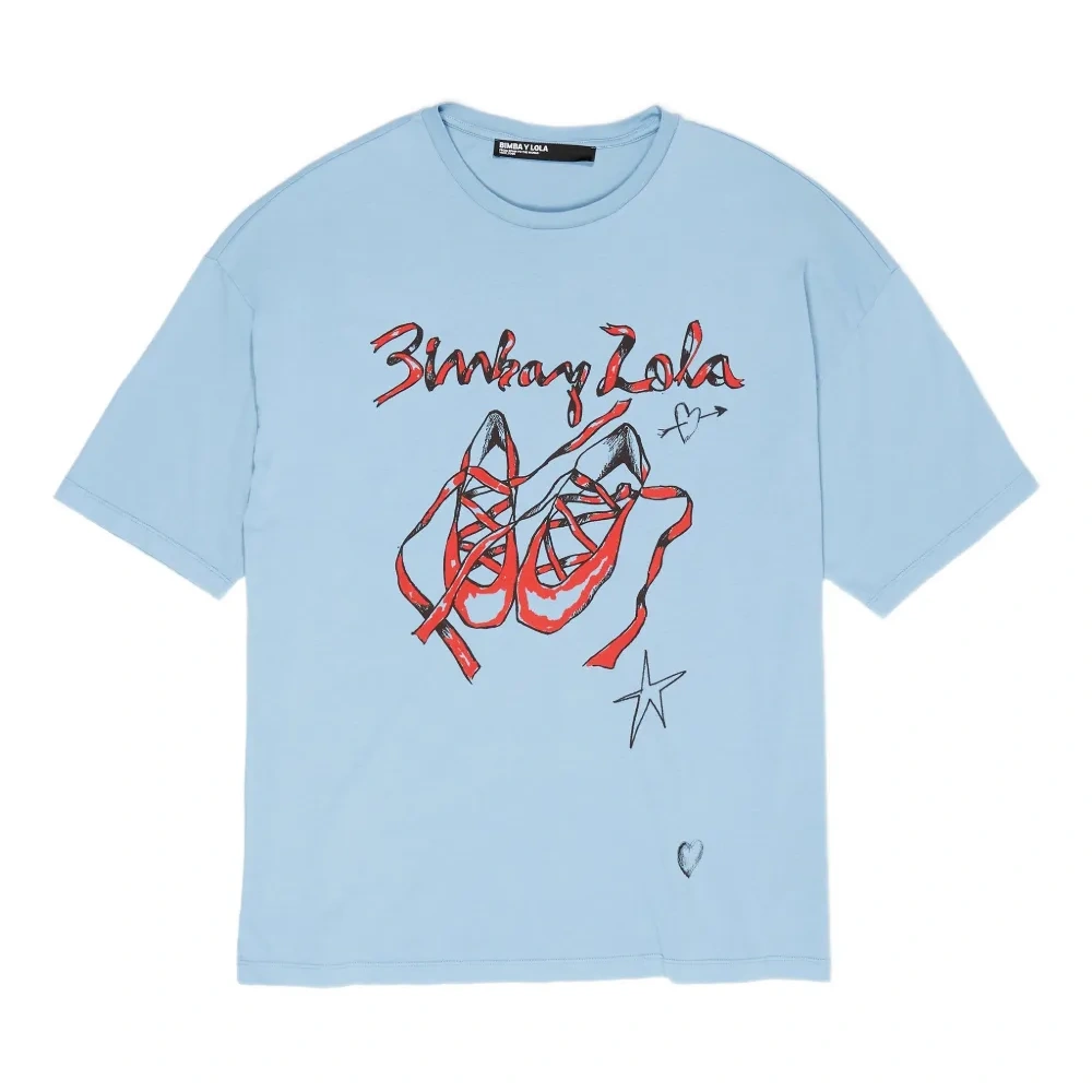 Футболка с графичным принтом