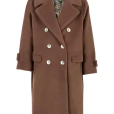 Двубортное пальто