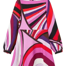 Платье с принтом Iride