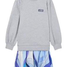 Платье с принтом