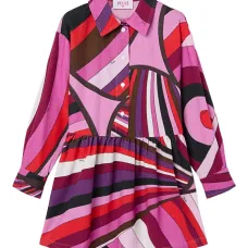 Платье с принтом Iride