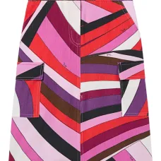 Юбка миди с принтом Iride