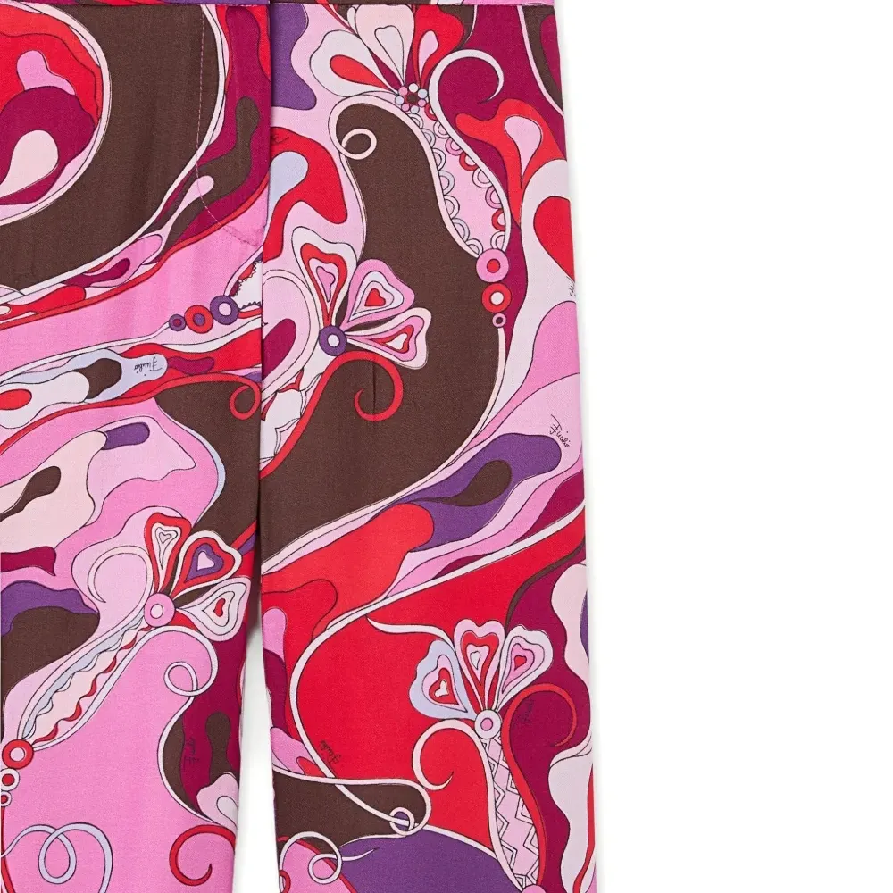 Брюки с принтом orchidée Брюки с принтом orchidée