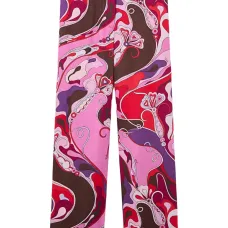 Брюки с принтом orchidée