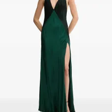 Макси-платье Estrella с кружевной отделкой и разрезом сбоку