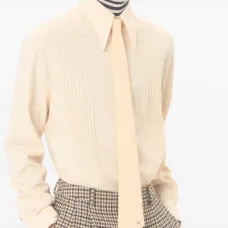 Шелковый галстук с логотипом VLogo Signature