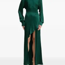 Асимметричное платье Kartia с длинными рукавами