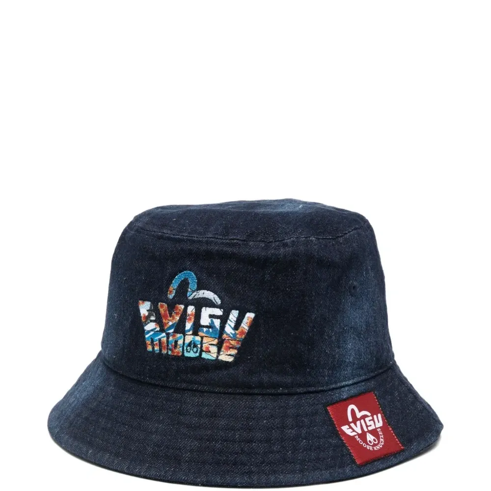 Панама с нашивкой-логотипом из коллаборации с Evisu Панама с нашивкой-логотипом из коллаборации с Evisu