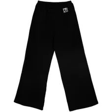 Брюки с вышитым логотипом