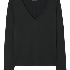 Футболка Gamipy с V-образным вырезом и длинными рукавами