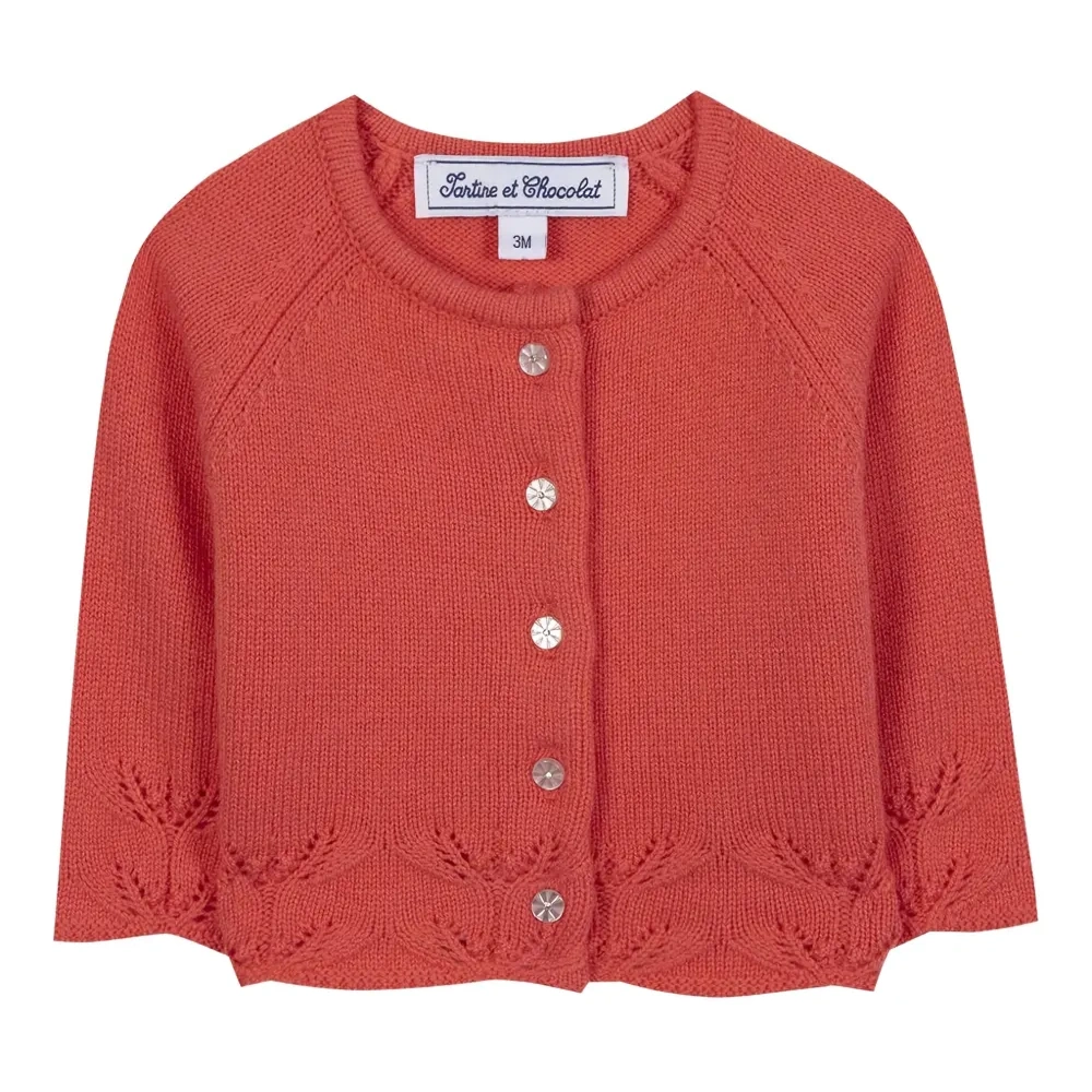 Кардиган на пуговицах