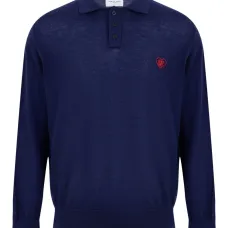 Рубашка поло с вышитым логотипом