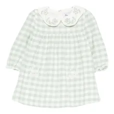 Платье в клетку гингем