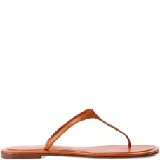 Босоножки с тисненым логотипом