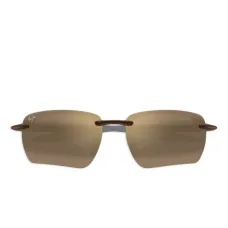 Солнцезащитные очки в безободковой оправе