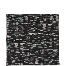 Шарф с принтом Numbers