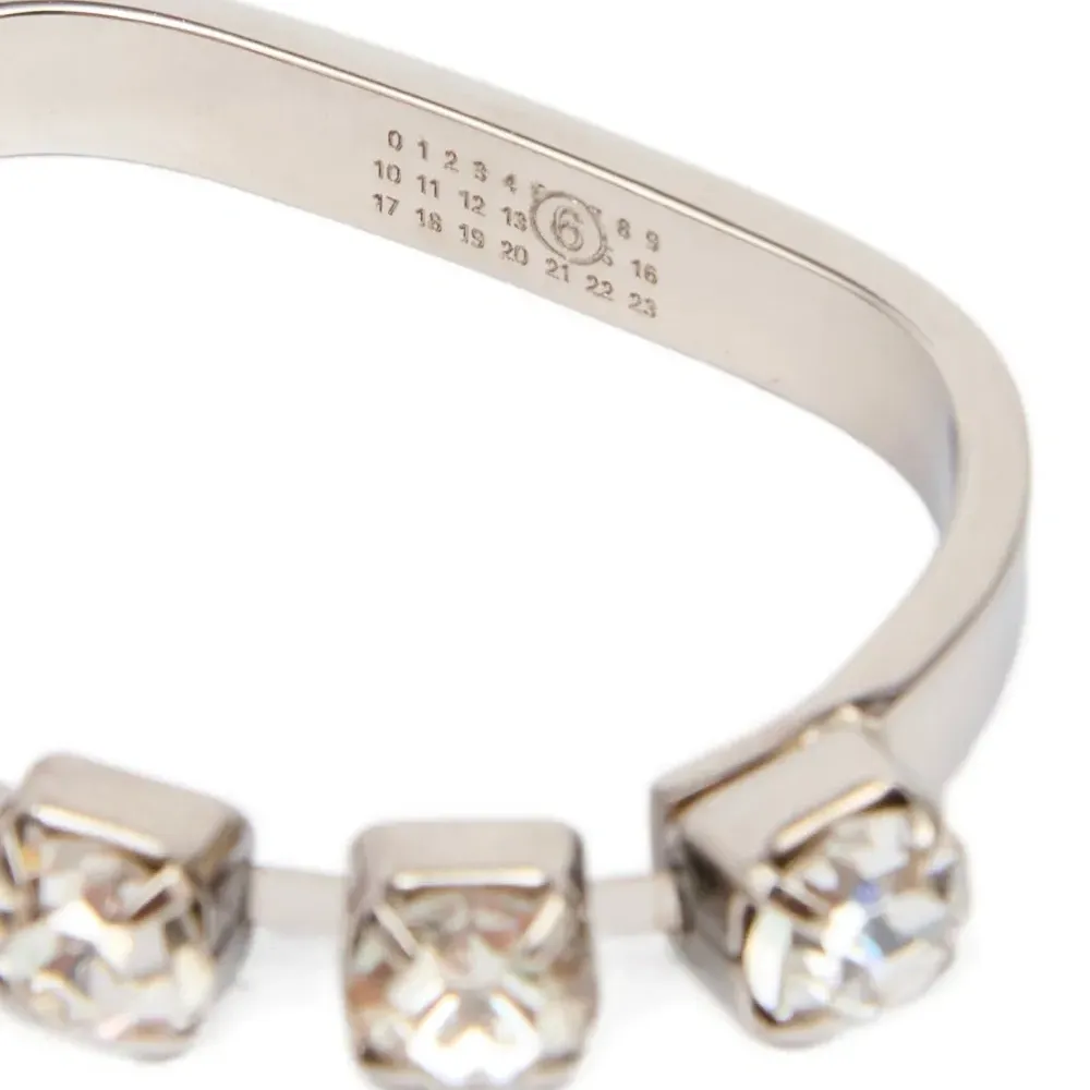 Кольцо с кристаллами