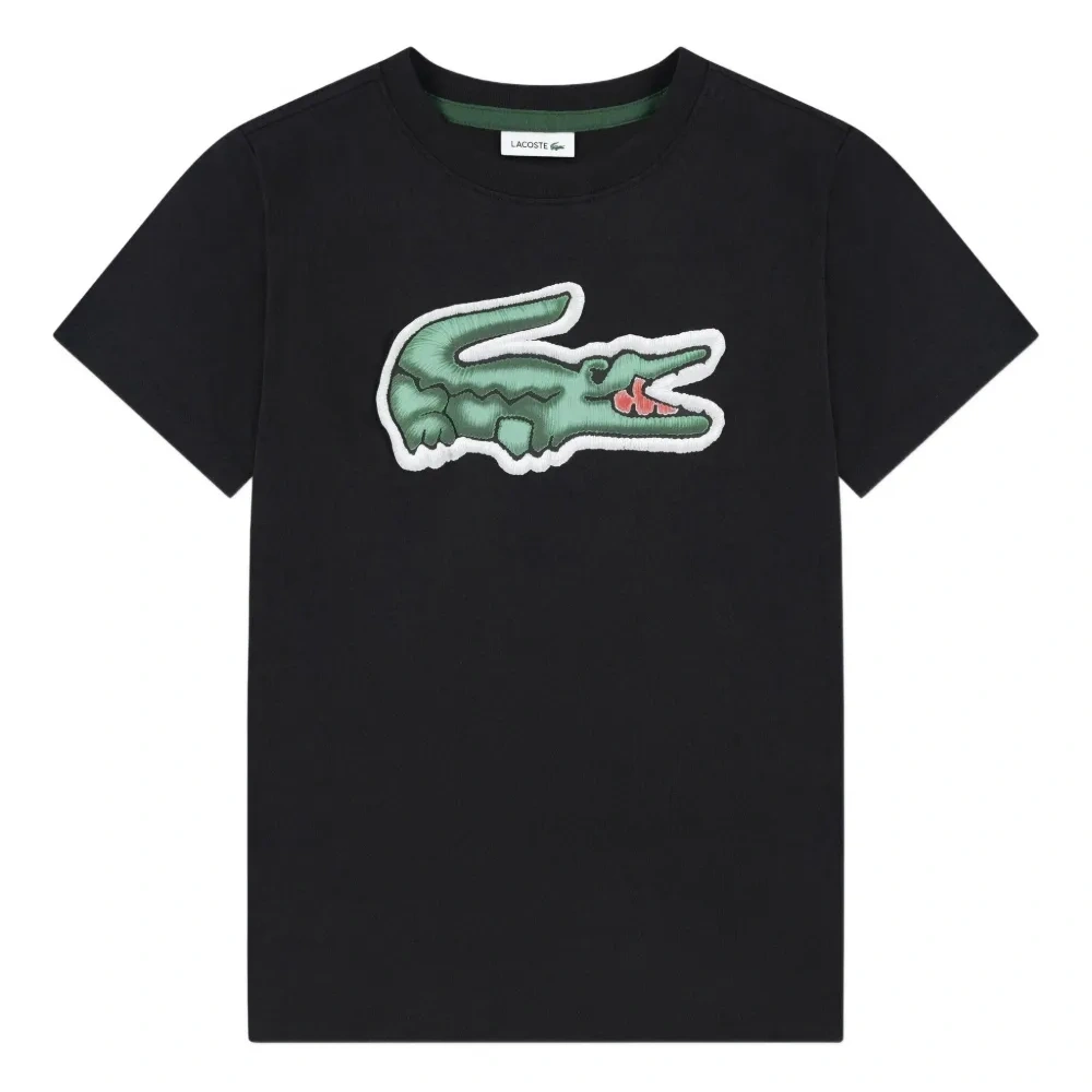 Футболка с нашивкой-логотипом