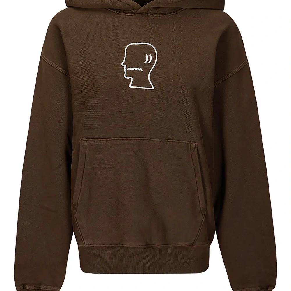 Худи с вышитым логотипом