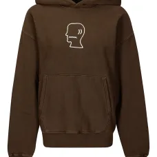 Худи с вышитым логотипом