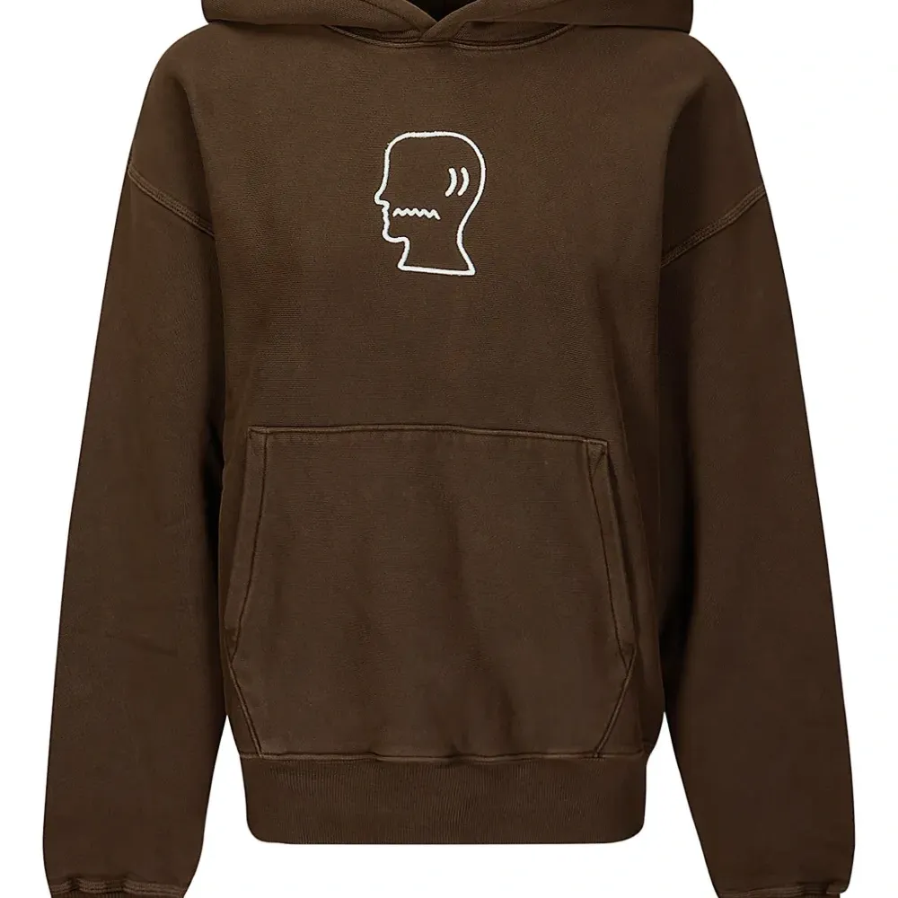 Худи с вышитым логотипом