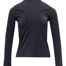 Спортивный топ со вставкой