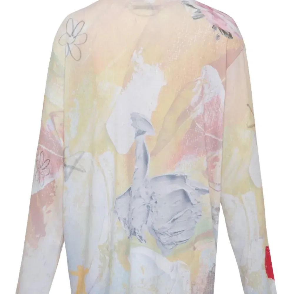 Водолазка с графичным принтом