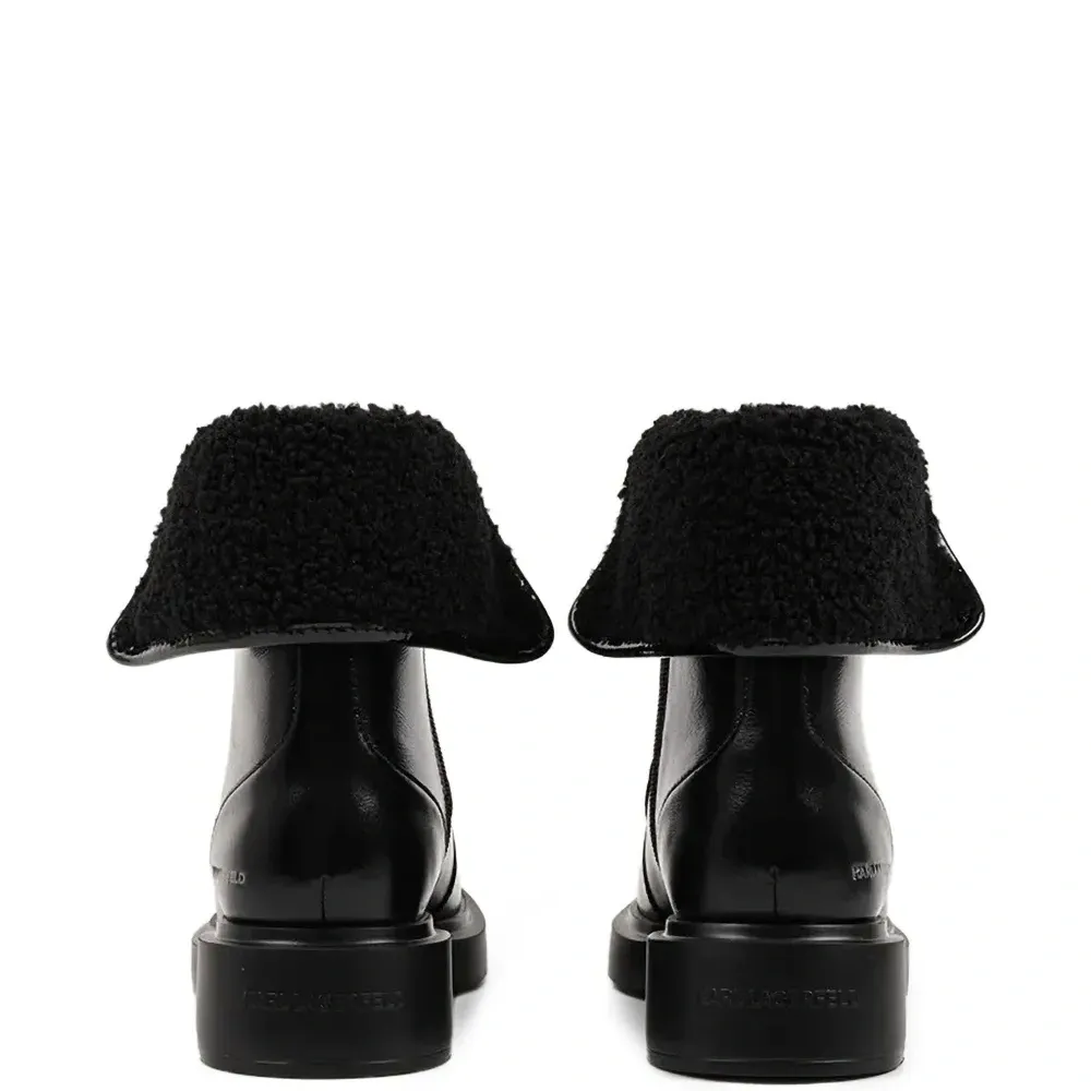 Ботинки Macie из шерпы с логотипом Ботинки Macie из шерпы с логотипом