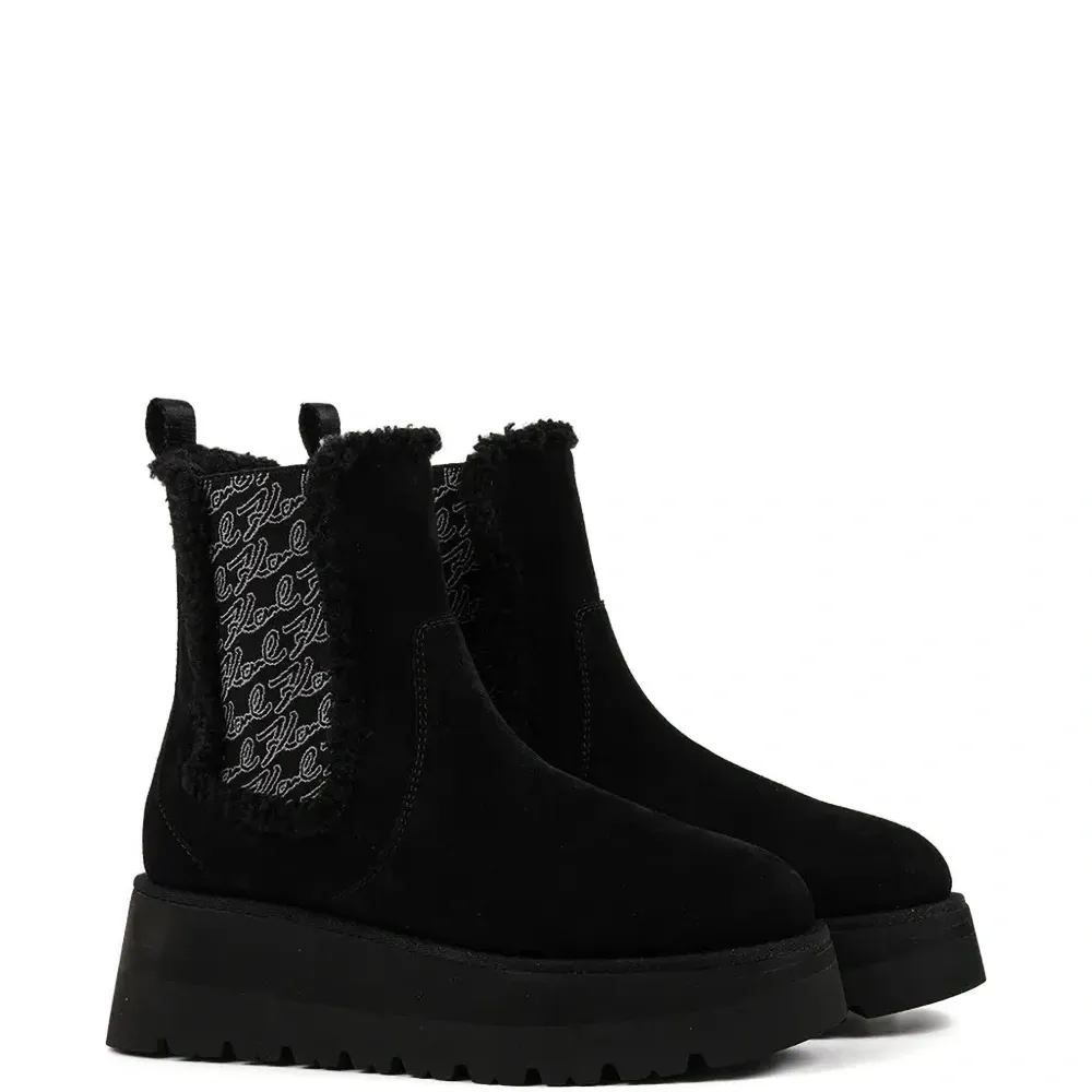 Ботинки Skylar на платформе с логотипом Ботинки Skylar на платформе с логотипом