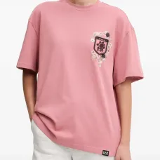 Футболка с цветочным принтом Футболка с цветочным принтом