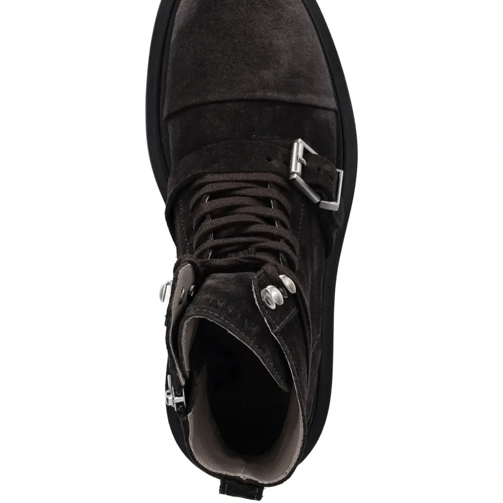 Ботинки Astrid 55 на шнуровке с пряжками