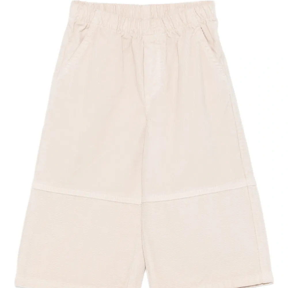 Вельветовые брюки с эластичным поясом