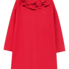 Платье с оборками