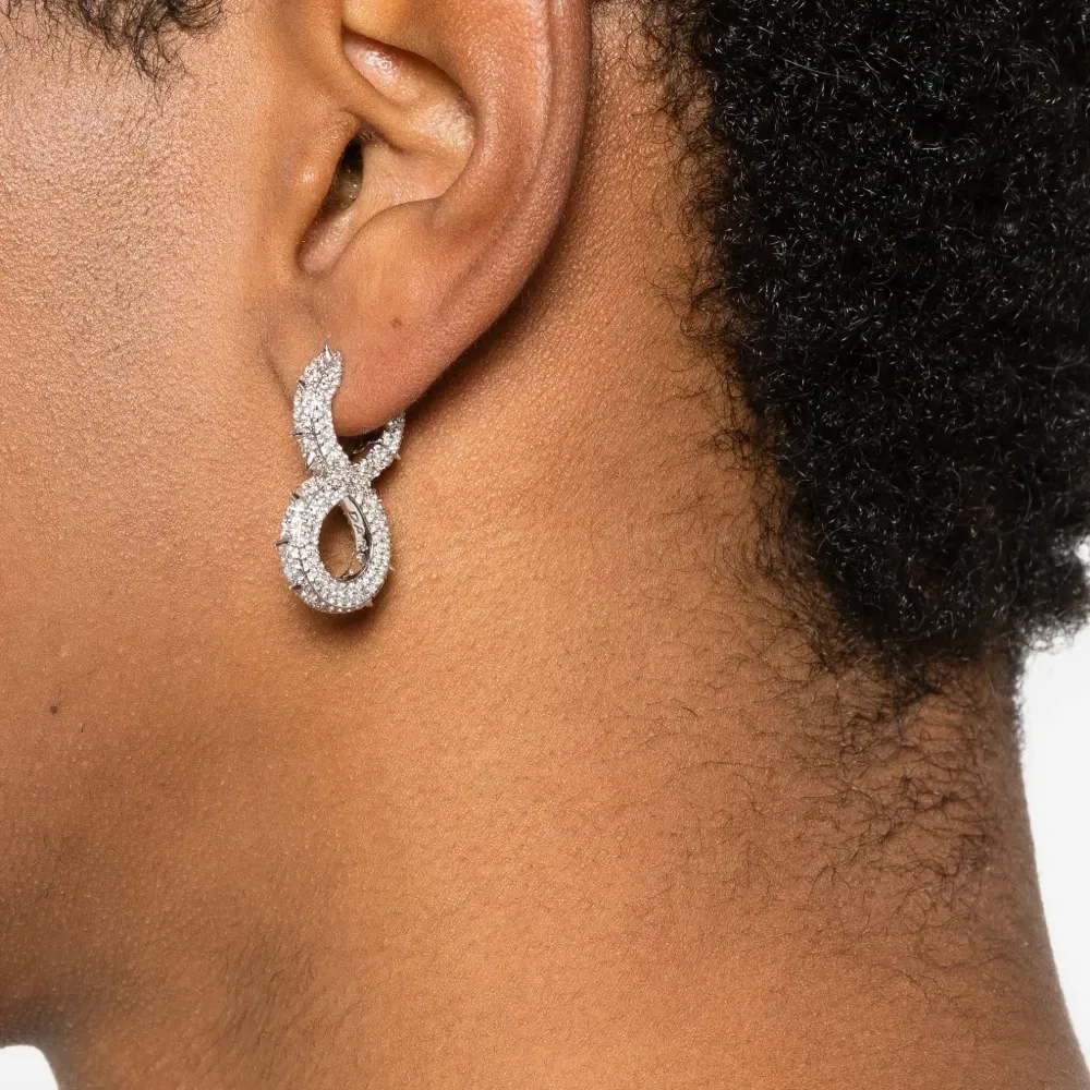 Серьги Spiked Infinity