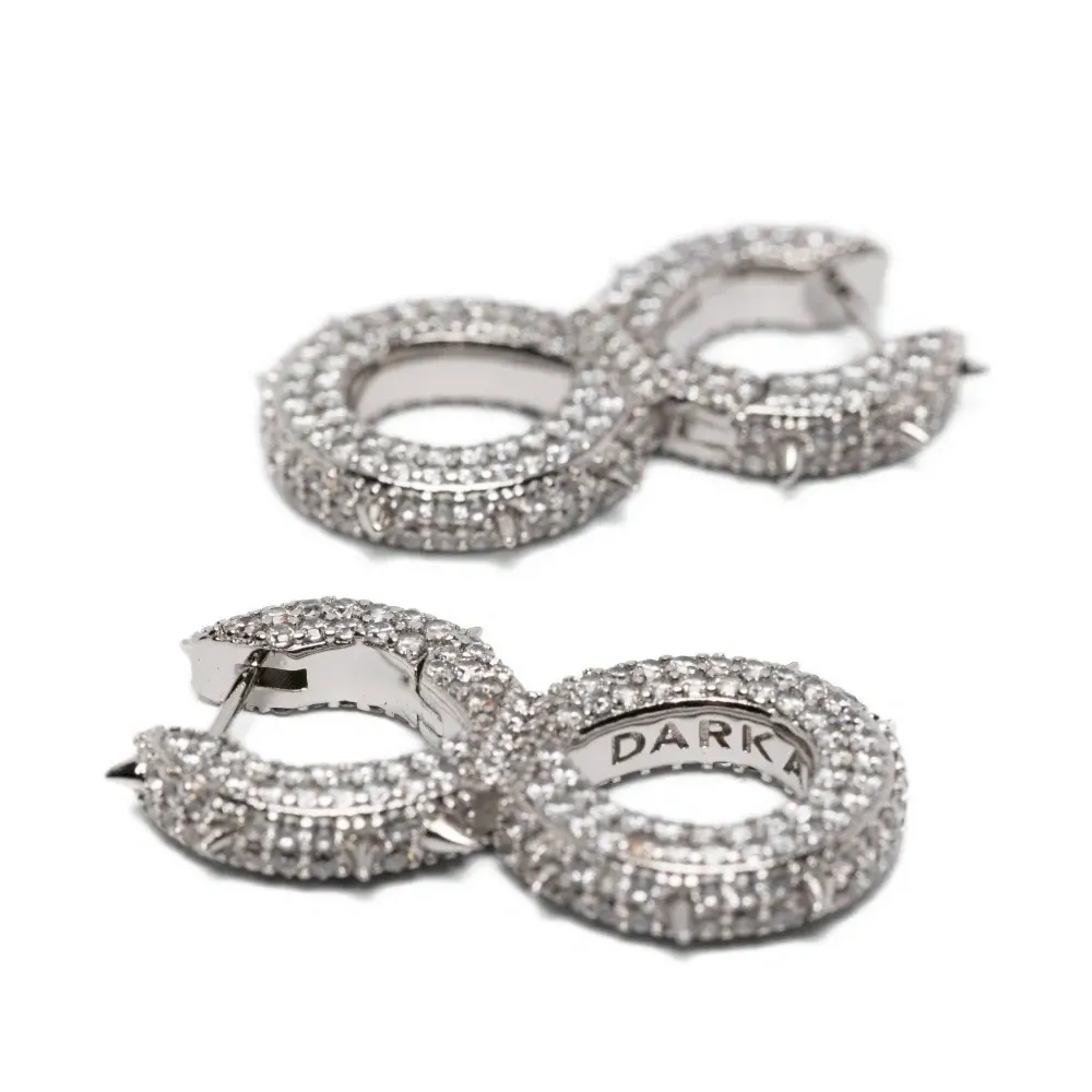 Серьги Spiked Infinity